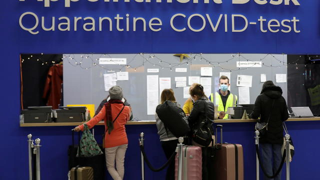 FILE PHOTO: Dutch health authorities find 61 passengers who arrived from South Africa as COVID-19 positive, in Amsterdam 