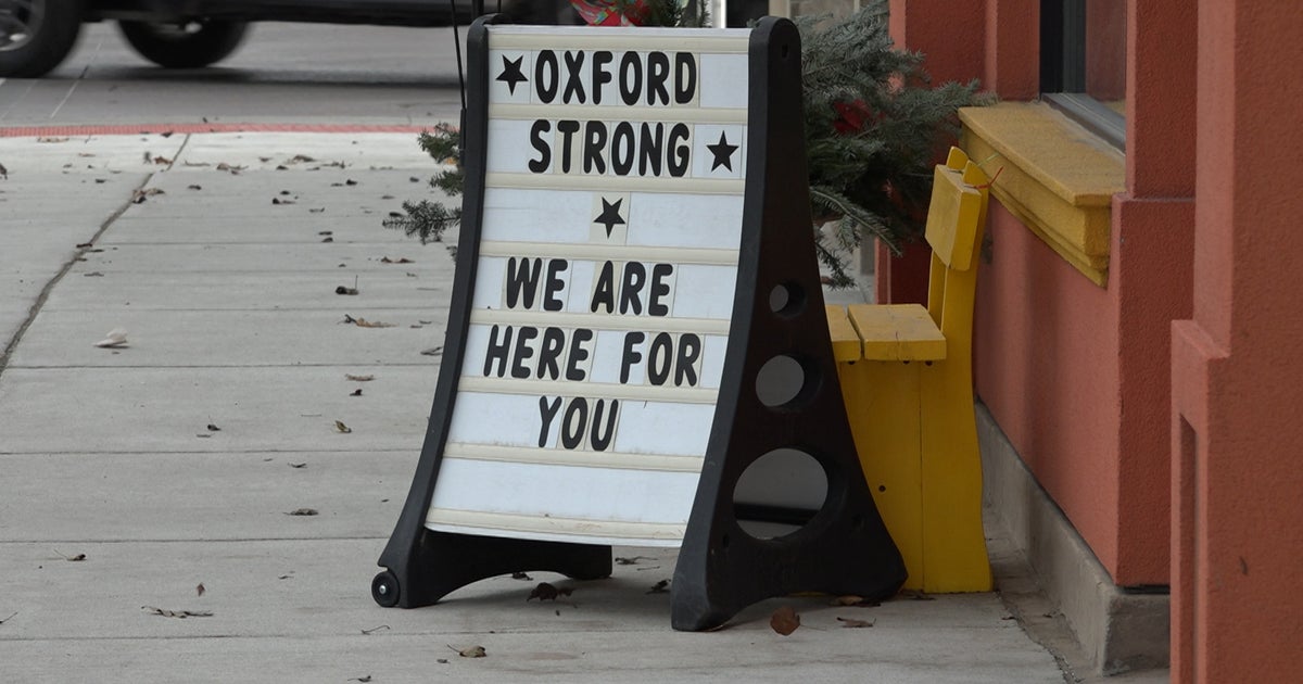 Oxford Bank and DDA Organizing Vigil, Victim's Fund CBS Detroit