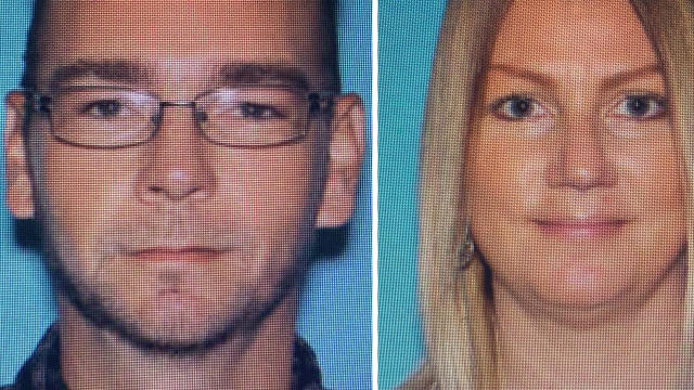Images of James and Jennifer Crumbley provided by the Oakland County Sheriff's Office in Michigan are seen in a combination photo. 