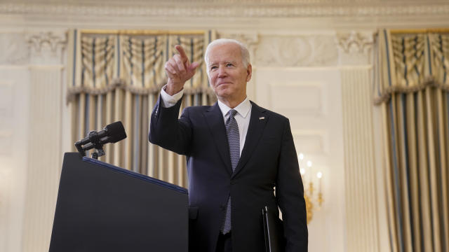President Biden Delivers Remarks On November Jobs Report 
