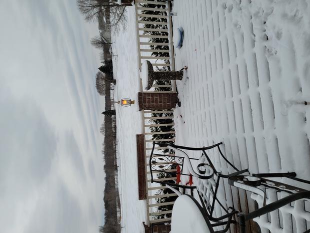 Snow at Fox Hollow Golf Club in St. Michael 