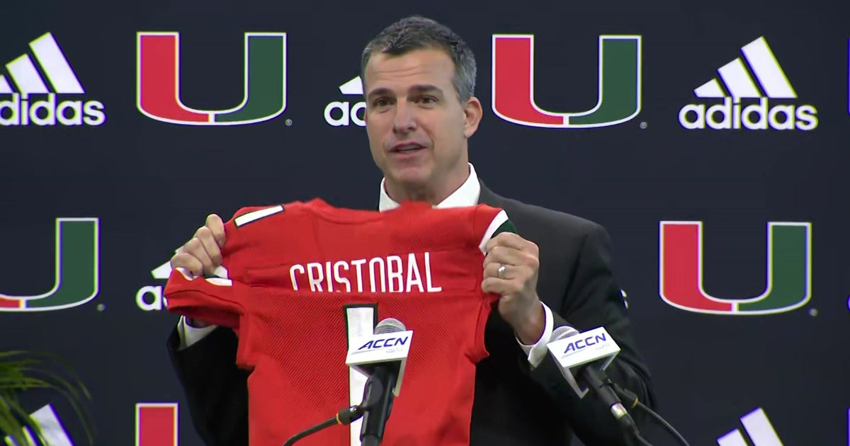 'I'm Honored &amp; Humbled': New Miami Hurricanes Coach Mario Cristobal ...