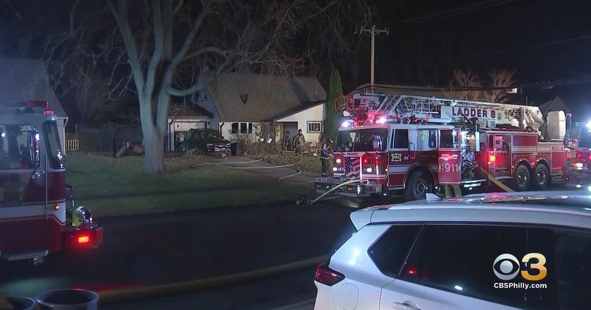 Residents Escape Flames In Levittown, Bucks County House Fire CBS