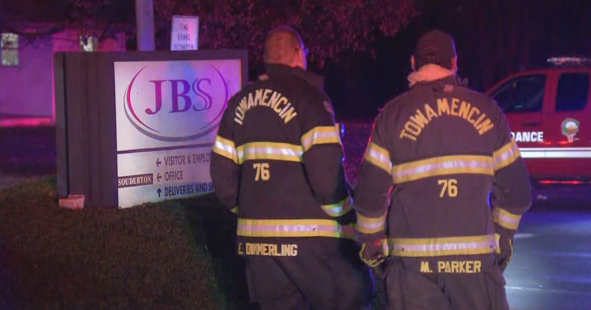 Fire At JBS Beef Plant Now Under Control, Crews Say CBS Philadelphia