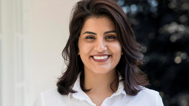 FILE PHOTO: Saudi women's rights activist Loujain al-Hathloul is seen in this undated handout picture 