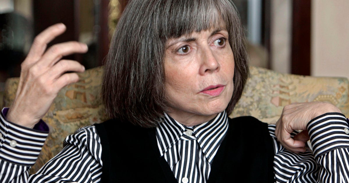Anne Rice, acclaimed author of 
