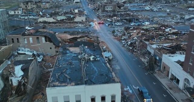 Multiple tornadoes leave death and destruction across 6 states - CBS News