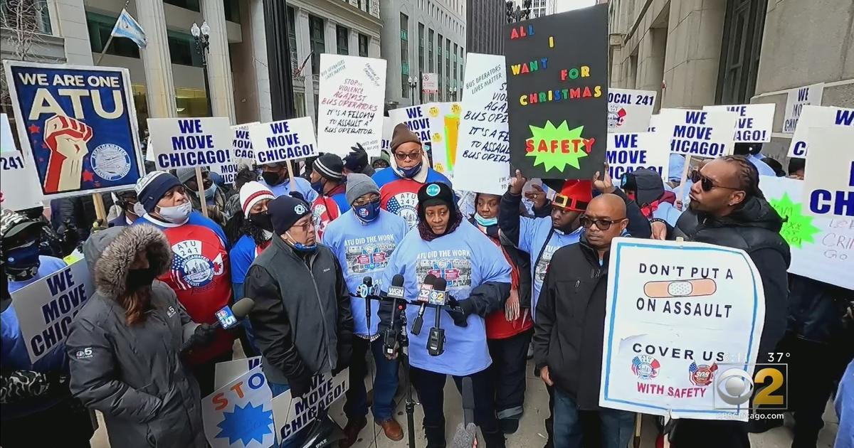 CTA Bus Drivers Protest For Increased Safety, Call Attacks On CTA