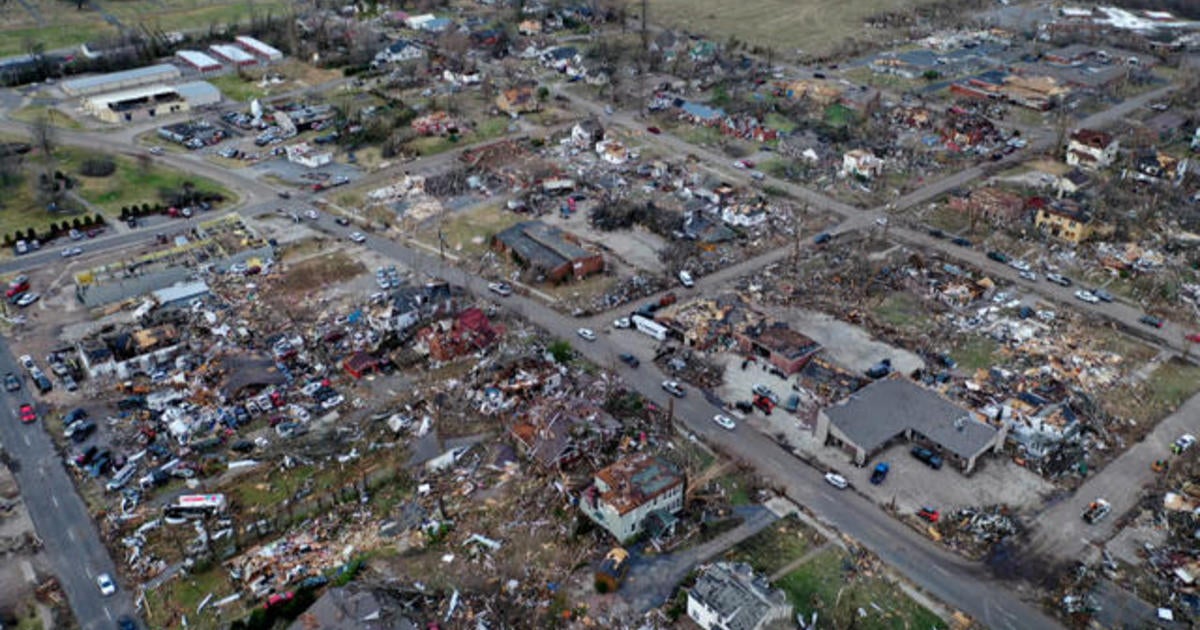 This weekend's devastating swarms of tornadoes - CBS News