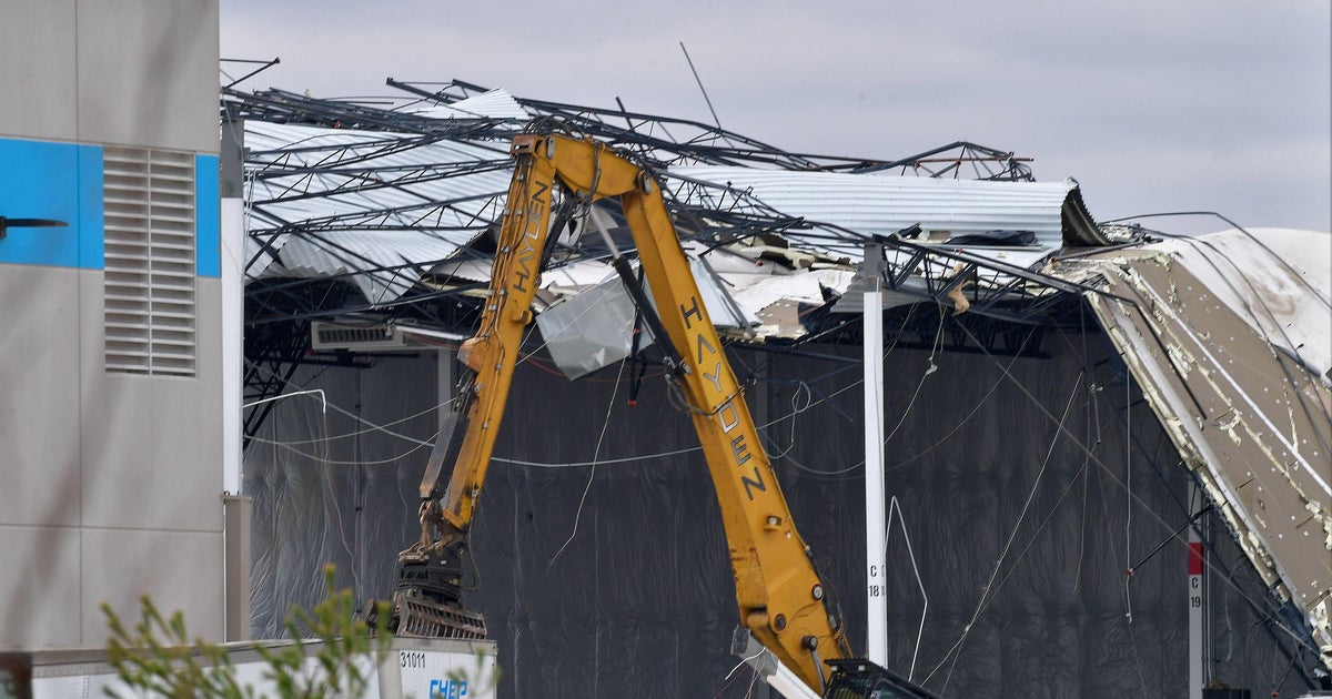 Did deadly tornado upend Amazon's plan to revive cellphone ban? CBS News