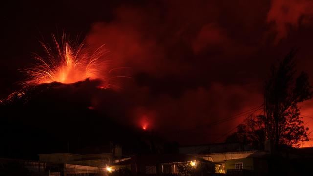 TOPSHOT-SPAIN-LA PALMA-VOLCANO 