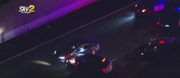 Stolen Tesla Leads Police On Wild Pursuit Before Driver Captured In Newport Beach 