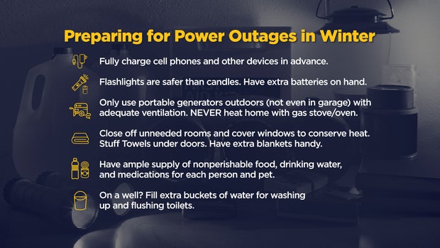 Preparing for Power Outages in Winter