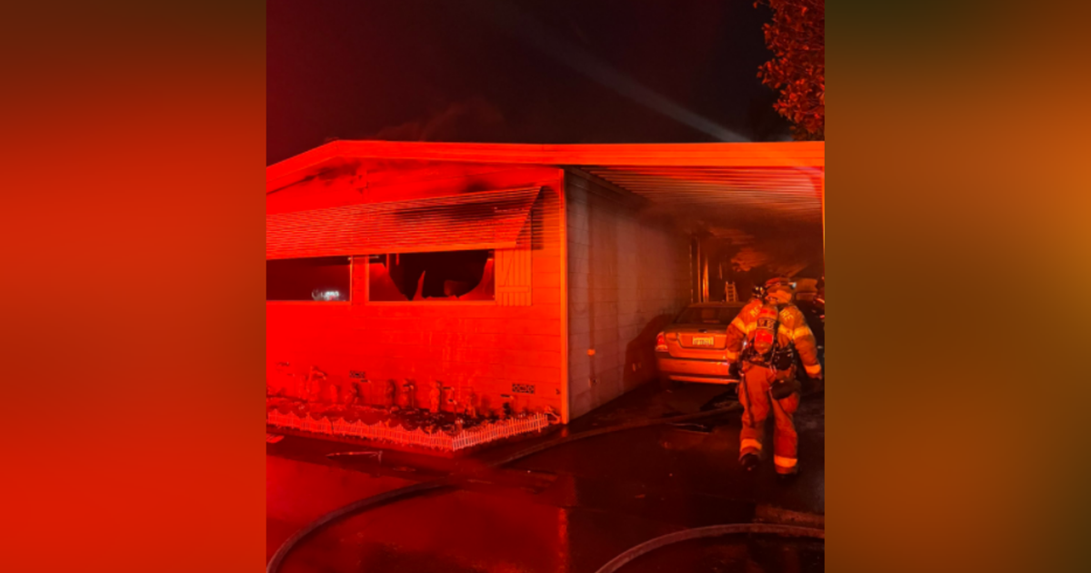 Fire Breaks Out At Mobile Home In Sacramento - Good Day Sacramento