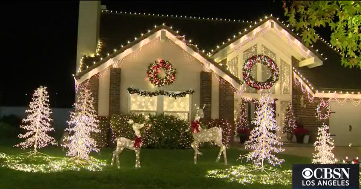 Thousands Flock To View Ornate Christmas Designs In Rancho Cucamonga