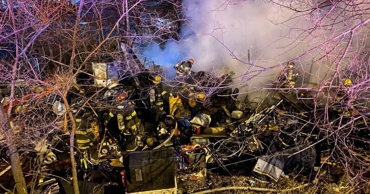 Crews Knock Down Fire At Homeless Encampment In North Minneapolis - CBS ...