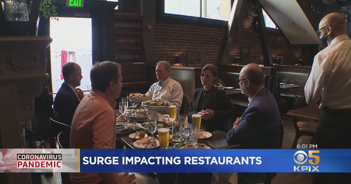 COVID New Restrictions Hit Struggling Bay Area Restaurants With