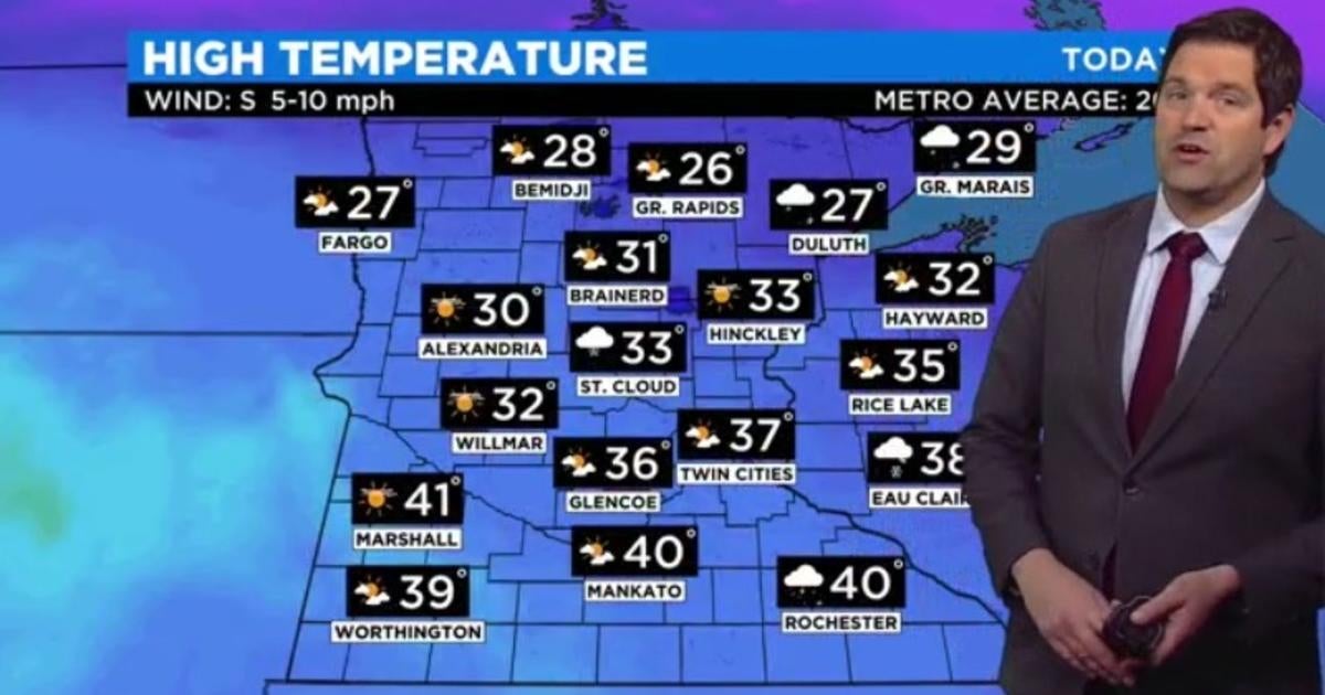 Minnesota Weather: Sunshine And Warmer Temps In Twin Cities Thursday ...