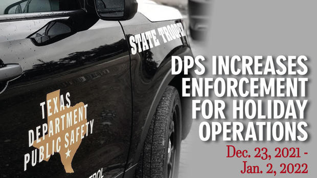 Texas DPS Holiday Enforcement 