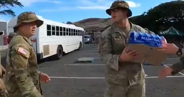 Tainted water crisis in Hawaii displaces military families CBS News