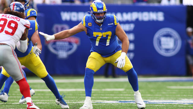 Los Angeles, CA, USA. 19th Nov, 2018. Los Angeles Rams offensive tackle  Andrew Whitworth #77 after the NFL Kansas City Chiefs vs Los Angeles Rams  at the Los Angeles Memorial Coliseum in