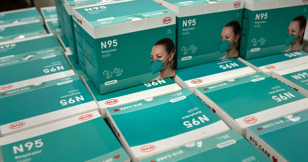 Health Experts Say N95 Face Masks Offer Best COVID Protection; How To ...