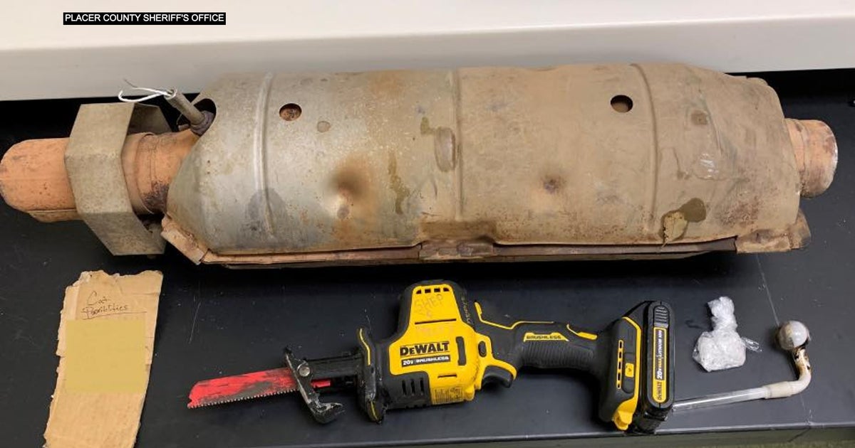 Pair Arrested For Allegedly Stealing Catalytic Converter From Work Truck At North Auburn Storage