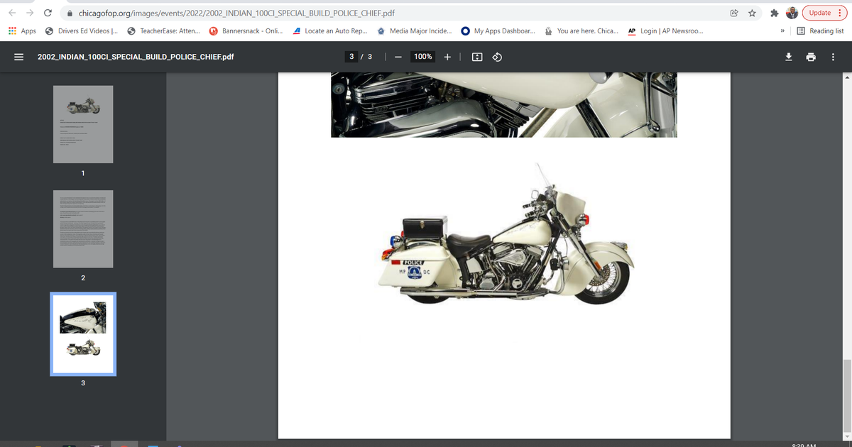 Chicago FOP Holds Motorcycle Raffle To Benefit Officer Carlos Yanez ...