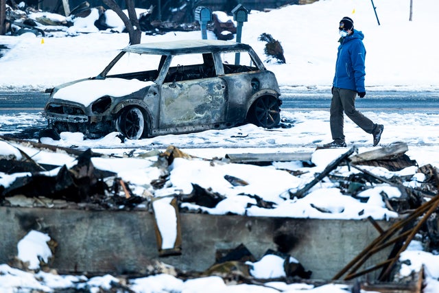 Wildfires Break Out Across Boulder County In Colorado 