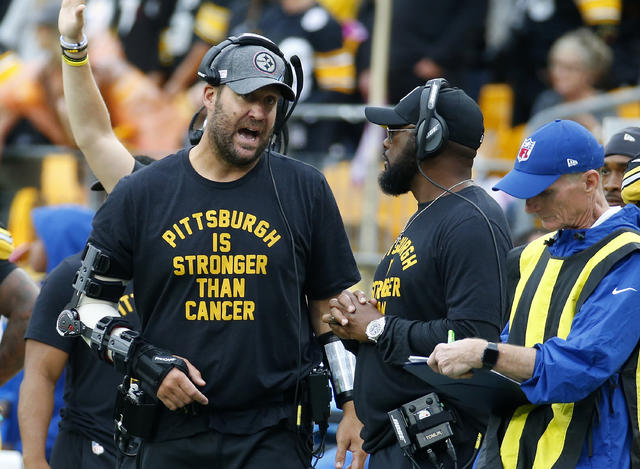 SportsCenter - Ben Roethlisberger's career day leads The Pittsburgh  Steelers to a 51-34 win over Indianapolis Colts Big Ben: 522 Pass yds, 6 TD  (both career bests)