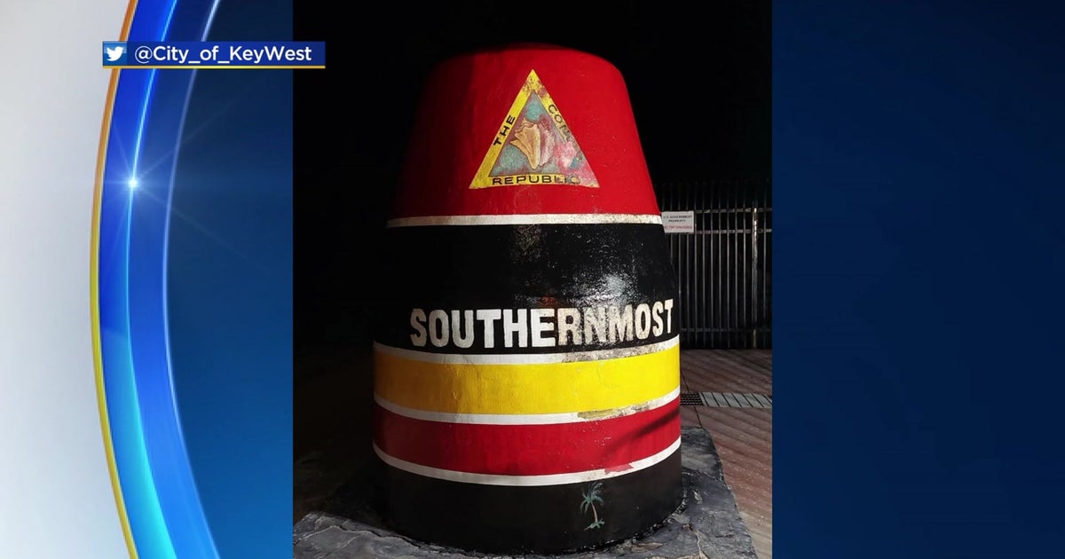 Iconic Key West Buoy Nearly Repaired After Vandals Caused Severe Fire
