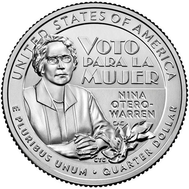 Nina Otero-Warren quarter 