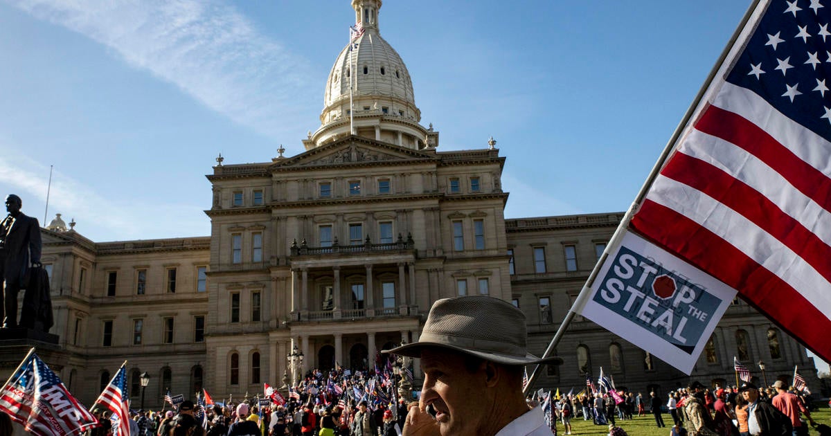 Fiery Debate Over Election Integrity Plays Out In Michigan - CBS News