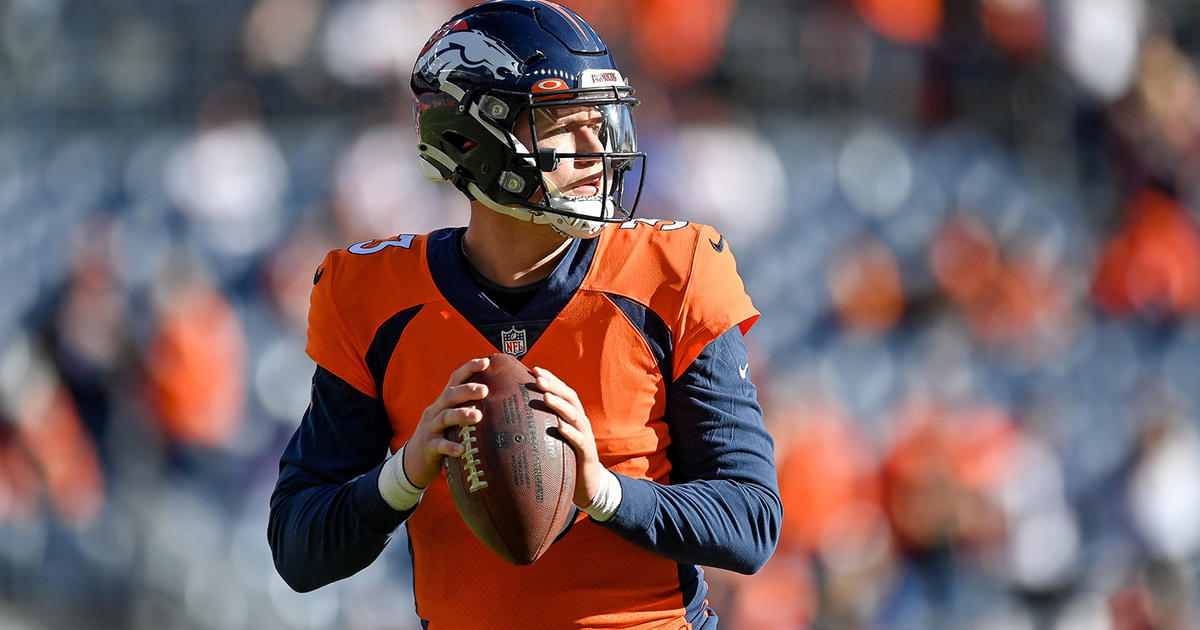 Drew Lock Focuses On Broncos Game Vs. Chiefs, Not On His Future - CBS  Colorado