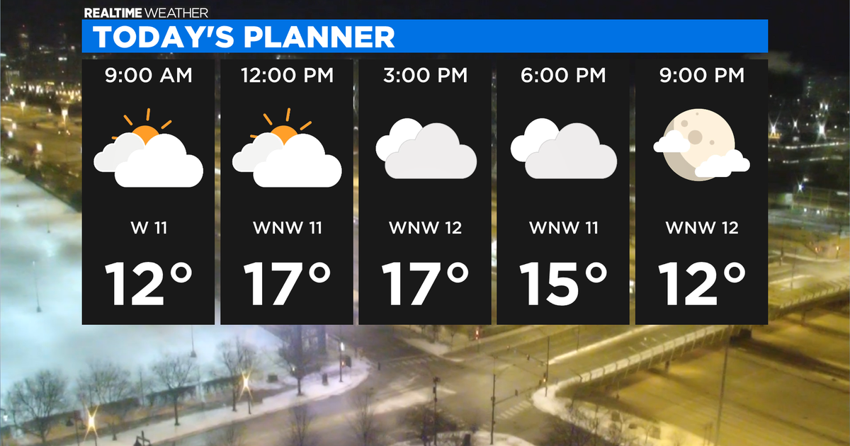 Chicago Weather: Winds Chills At Or Below Zero - CBS Chicago