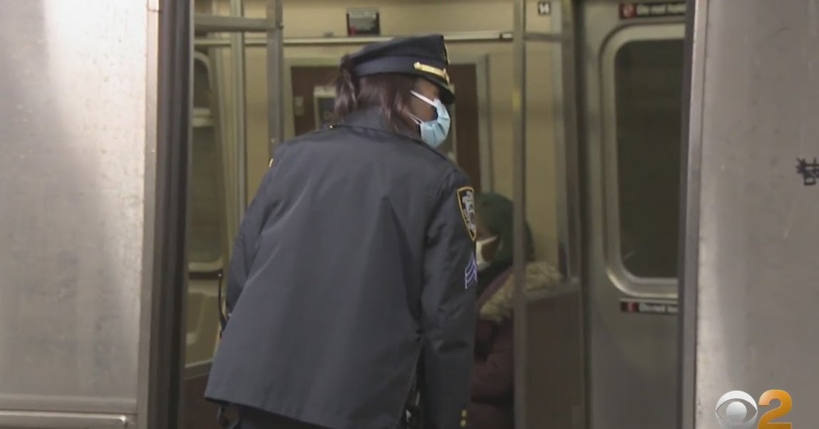 Mayor Eric Adams Unveils Omnipresence Police Plan To Get Homeless Off The Subways CBS New York