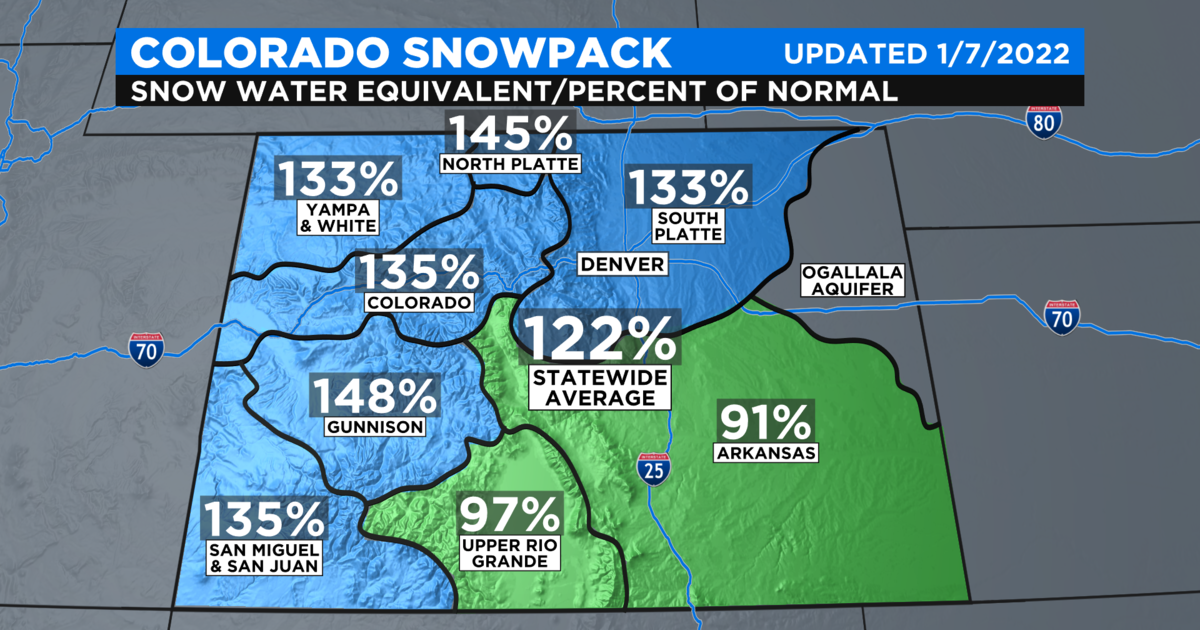 Colorado Drought: Momentous Mountain Snow Finally Brings Improvement ...