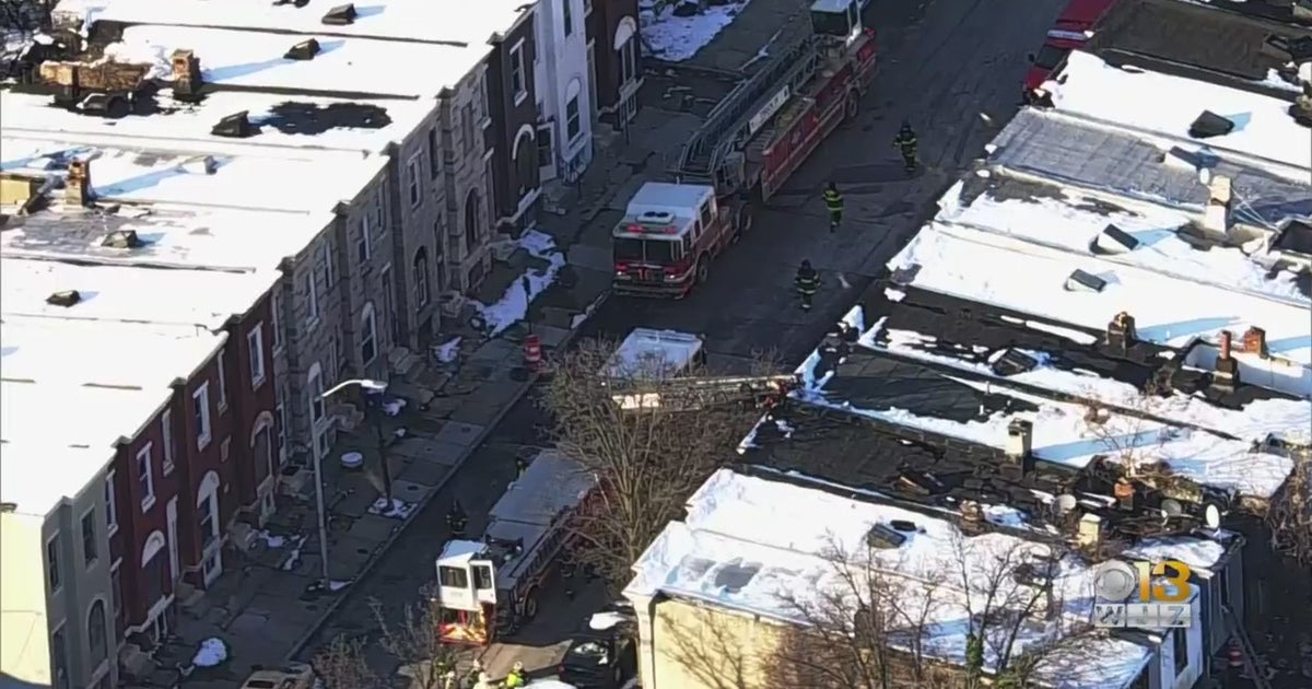 58-Year-Old Woman Killed In West Baltimore Fire - CBS Baltimore