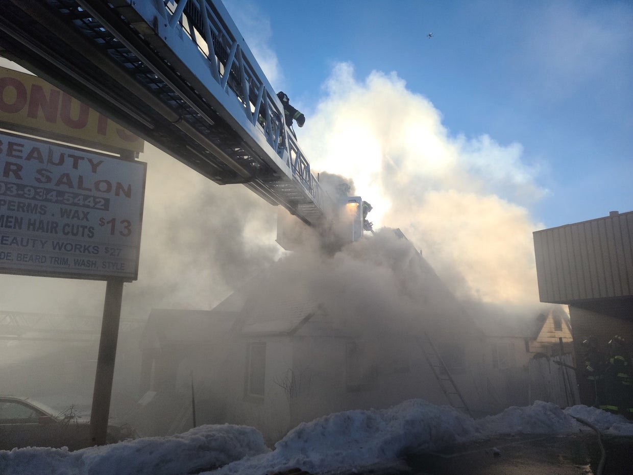 Denver Firefighters Face Flashover At House Fire CBS Colorado