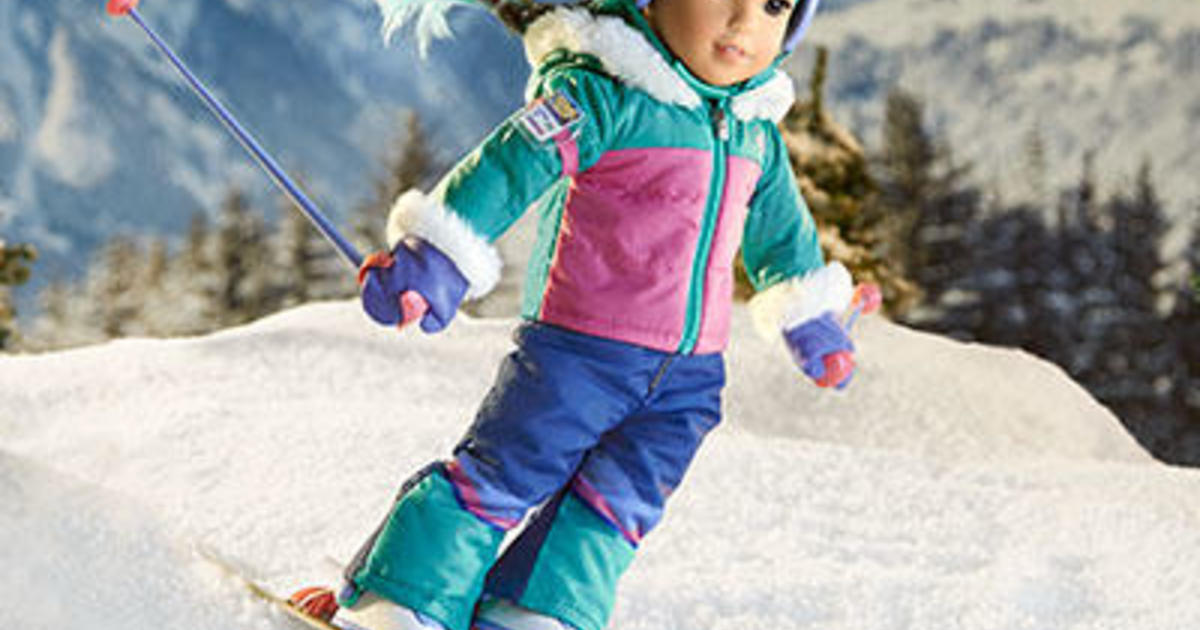 American girl best sale doll ski set