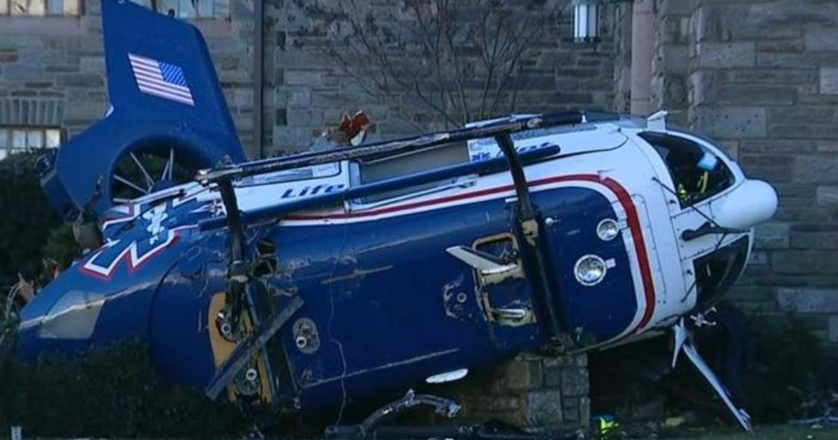 Medical helicopter crashes in Pennsylvania CBS News