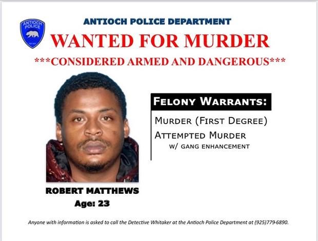 Antioch homicide suspect Robert Mathews 