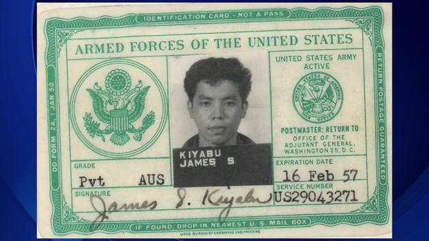 James Kiyabu army ID 