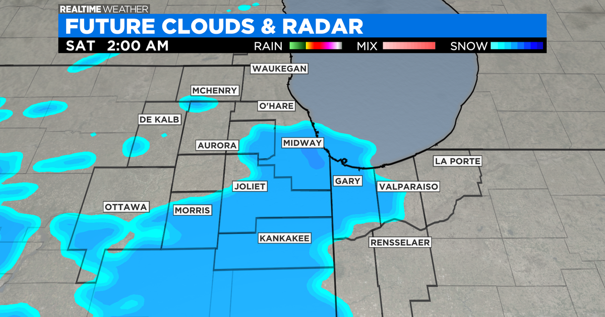 Chicago Weather: Scattered Light Snow Friday Night - CBS Chicago