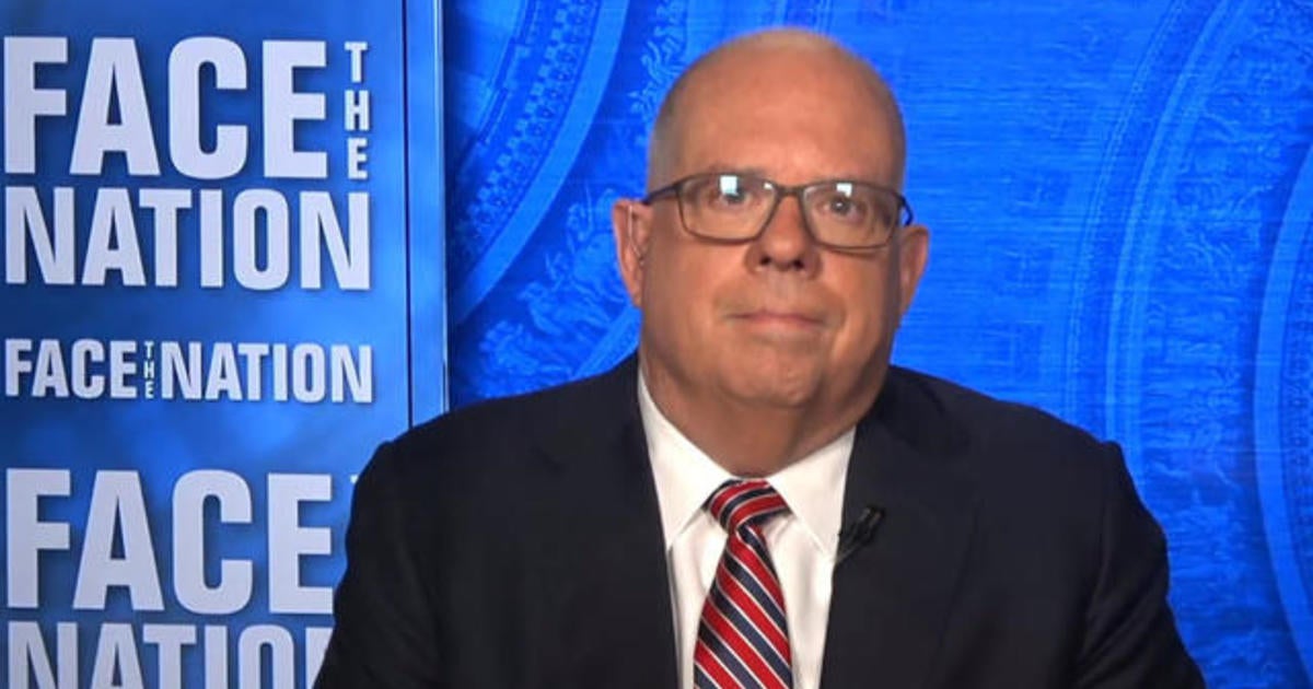 Maryland Governor Larry Hogan Says Federal Government "falling Short ...