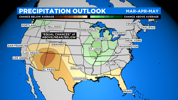 CPC Outlook - MAM Precip 