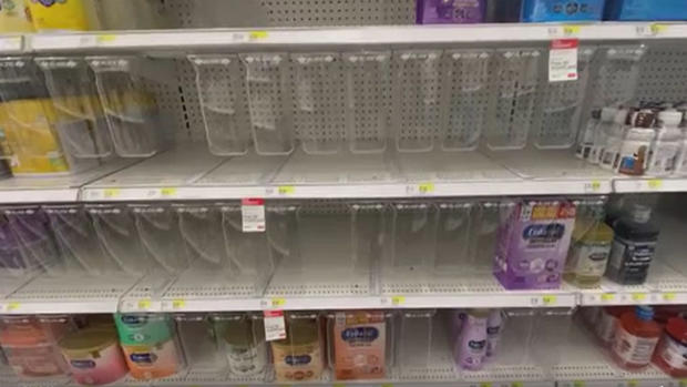 Baby Formula Empty Shelves 
