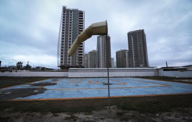Rio's Olympic Venues Mostly Abandoned 7 Months After Games
