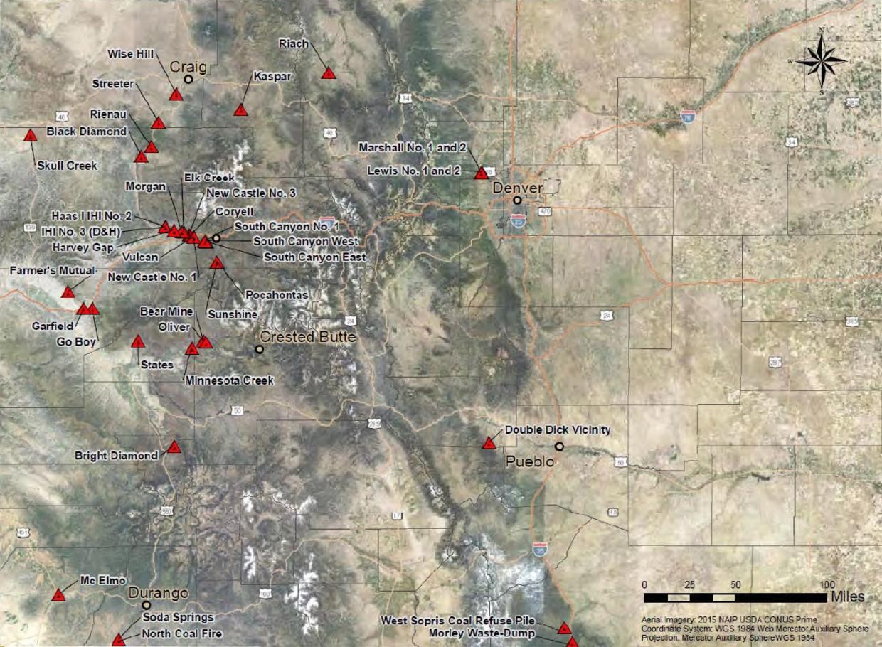 Investigators Burning Remnants Of Underground Coal Mines Are Possible