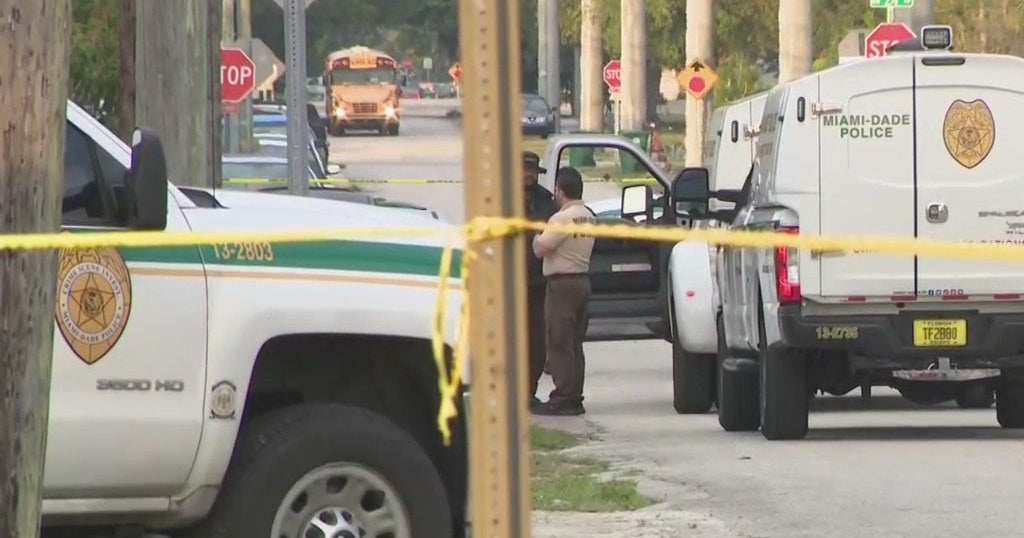 Three People Injured In NW Dade Drive-By Shooting - CBS Miami